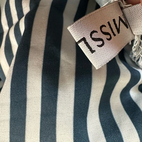 Misslook stripe long drawstring maxi tassel skirt Size S - Picture 5 of 8